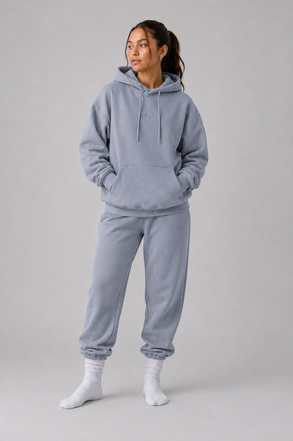Heritage Hoodie - Dusty Blue